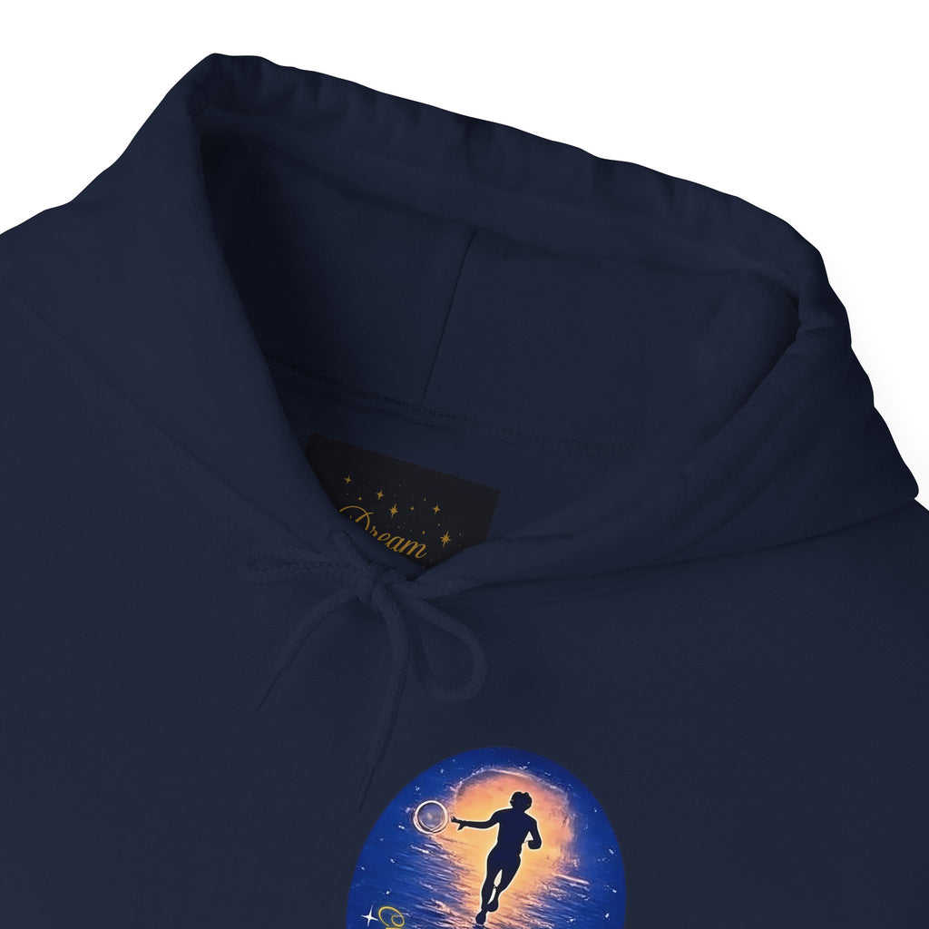 Chase Your Dreams Hooded Sweatshirt. Heavy Blend, Inspirational and Motivational Apparel, Gift for Dreamers, Creative Expression Wear