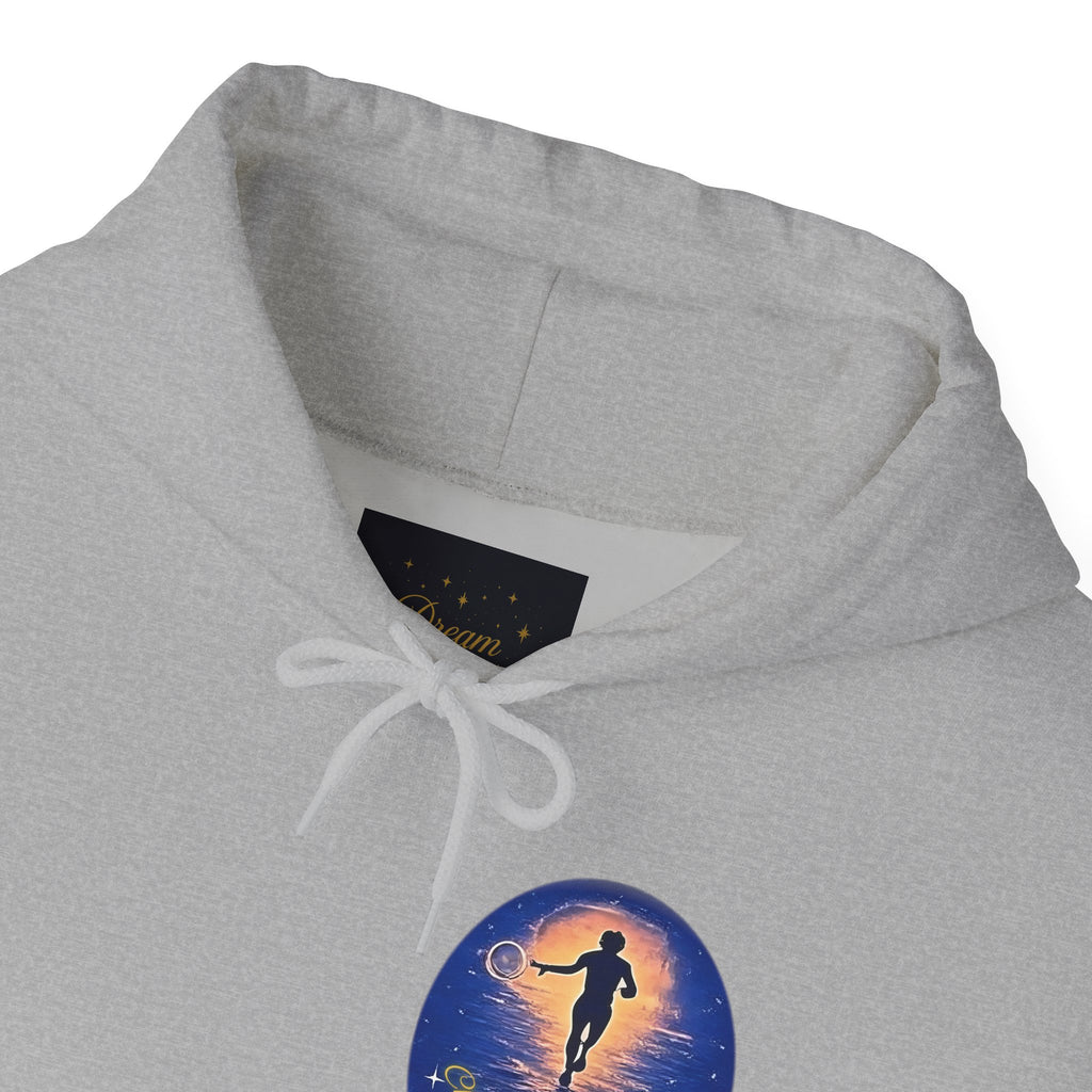 Chase Your Dreams Hooded Sweatshirt. Heavy Blend, Inspirational and Motivational Apparel, Gift for Dreamers, Creative Expression Wear