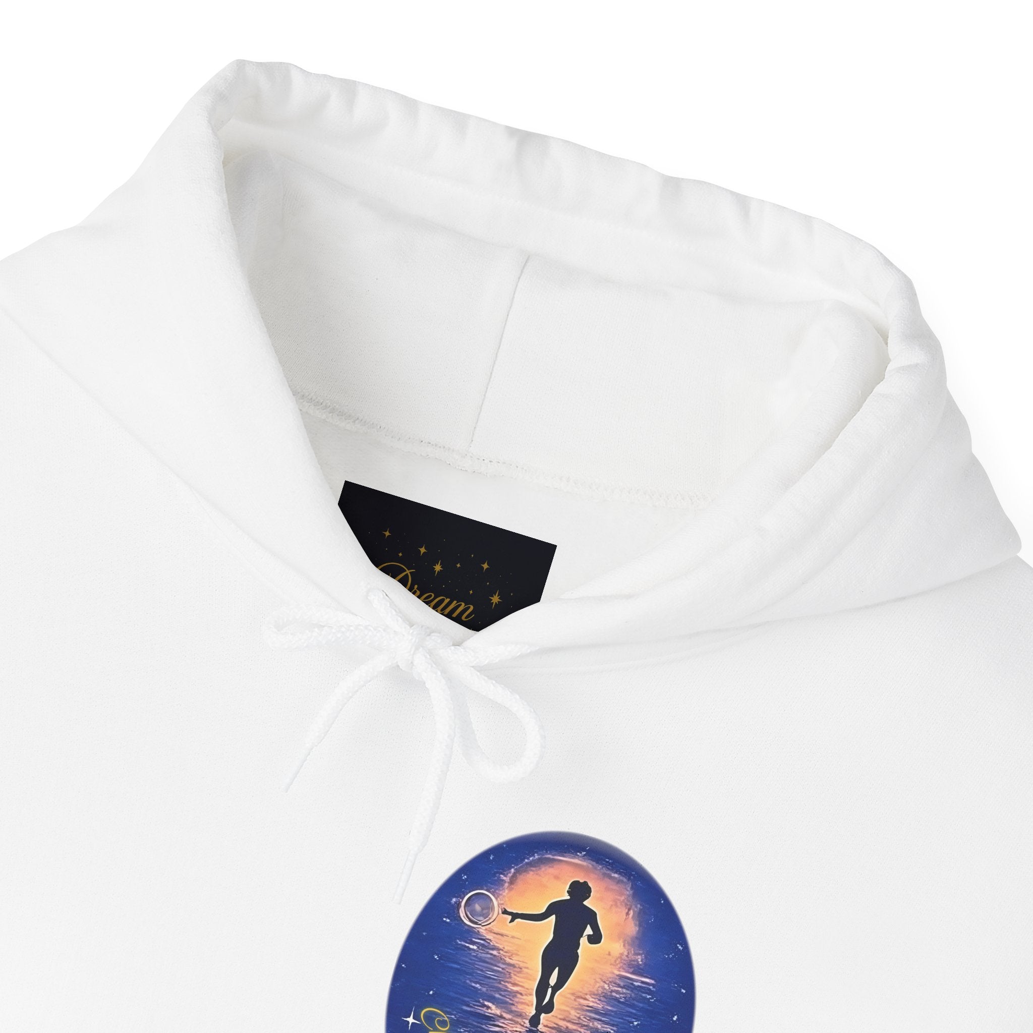 Chase Your Dreams Hooded Sweatshirt. Heavy Blend, Inspirational and Motivational Apparel, Gift for Dreamers, Creative Expression Wear