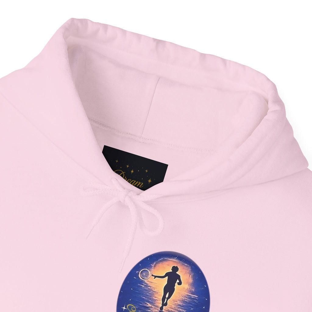 Chase Your Dreams Hooded Sweatshirt. Heavy Blend, Inspirational and Motivational Apparel, Gift for Dreamers, Creative Expression Wear