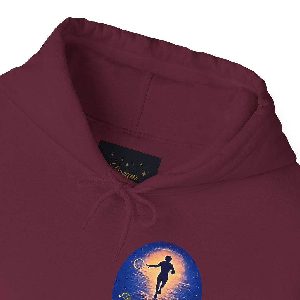 Chase Your Dreams Hooded Sweatshirt. Heavy Blend, Inspirational and Motivational Apparel, Gift for Dreamers, Creative Expression Wear