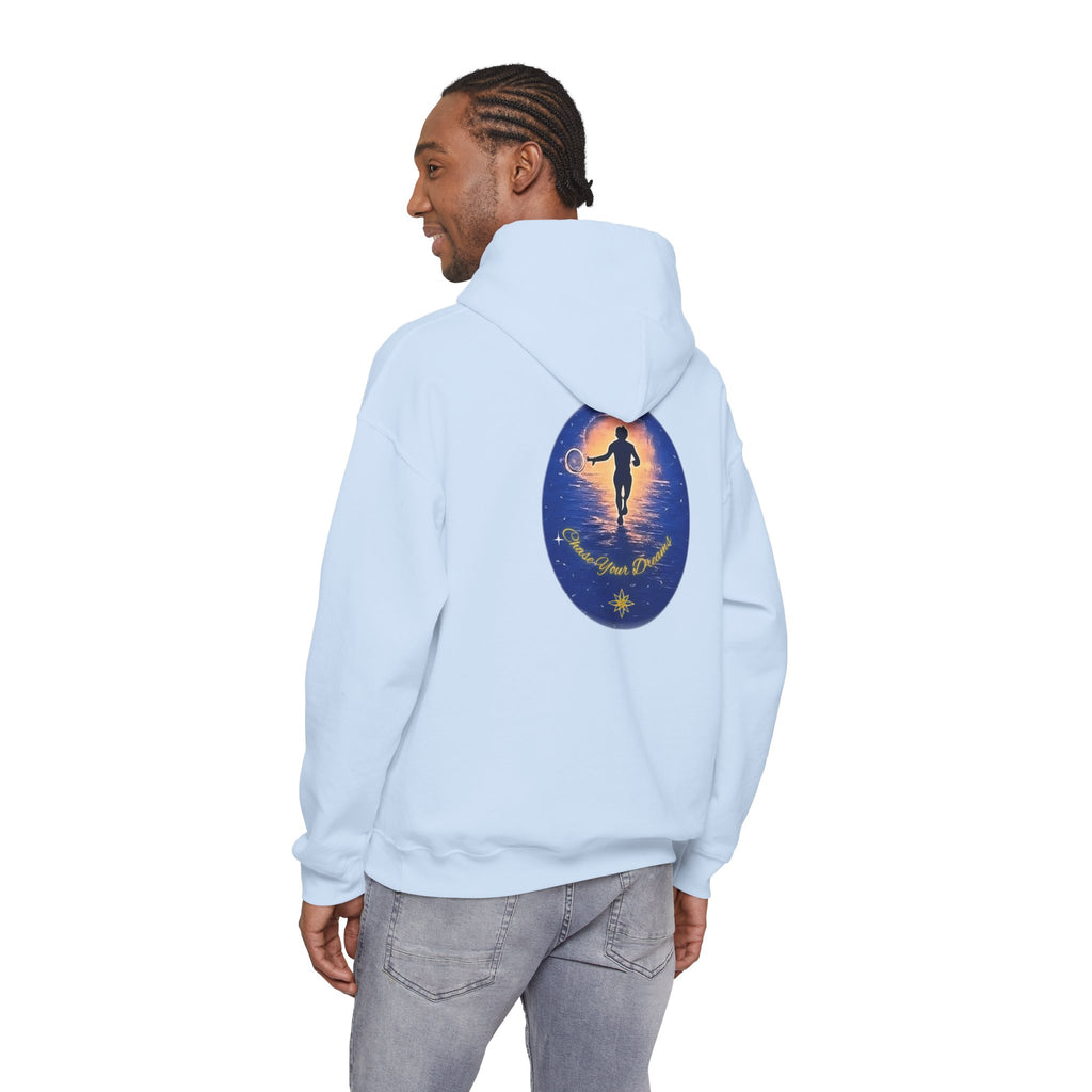 Chase Your Dreams Hooded Sweatshirt. Heavy Blend, Inspirational and Motivational Apparel, Gift for Dreamers, Creative Expression Wear