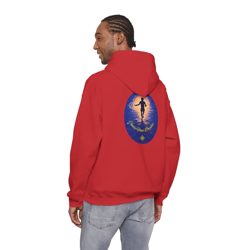 Chase Your Dreams Hooded Sweatshirt. Heavy Blend, Inspirational and Motivational Apparel, Gift for Dreamers, Creative Expression Wear