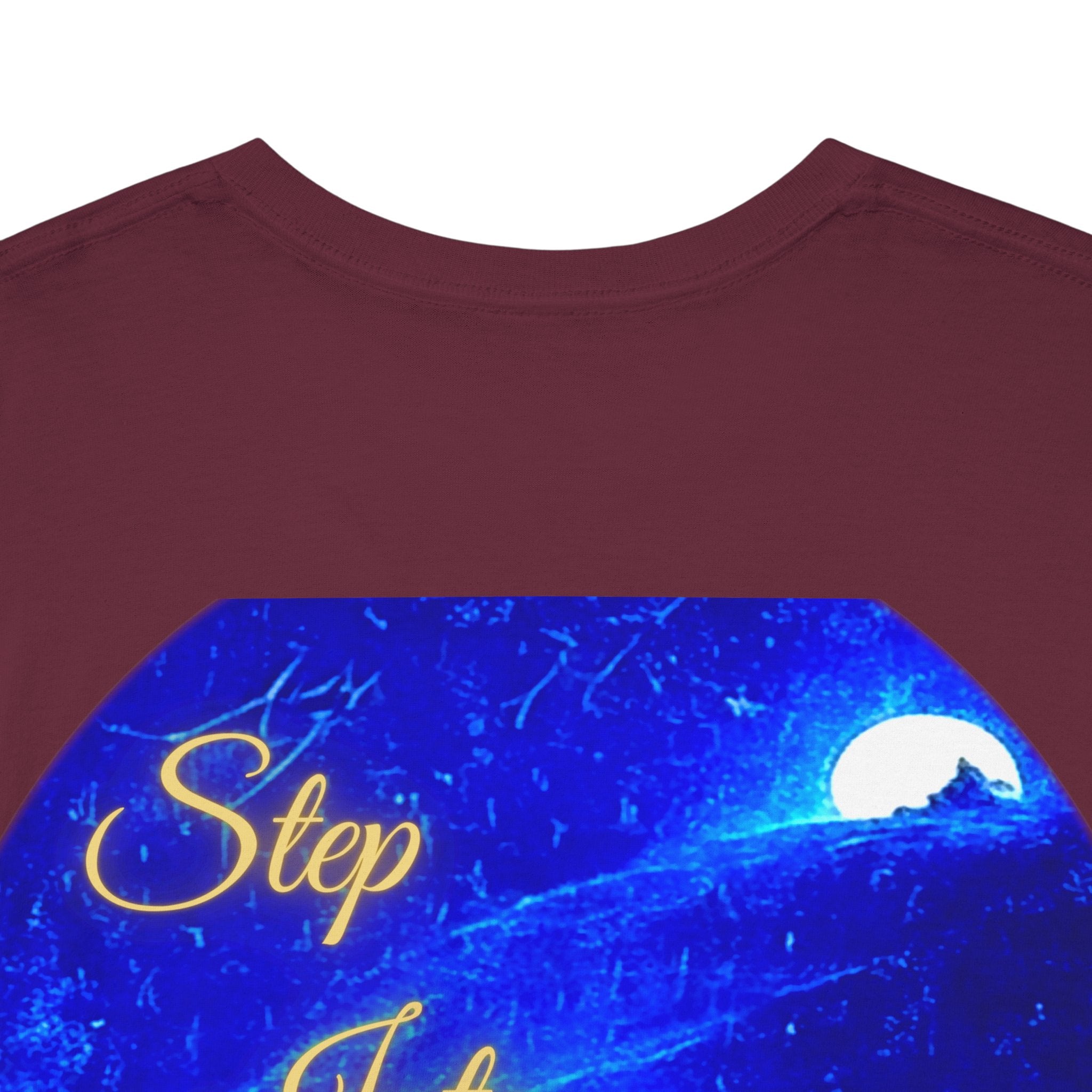 Dreamy Inspiration Tee — “Step Into Your Dreams” Motivational Shirt. Inspirational and Motivational Apparel, Gift for Dreamers, Creative Expression Wear