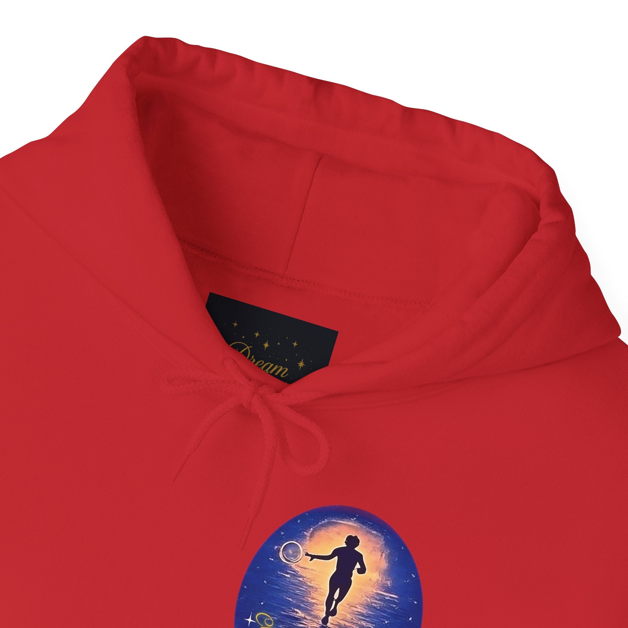 Chase Your Dreams Hooded Sweatshirt. Heavy Blend, Inspirational and Motivational Apparel, Gift for Dreamers, Creative Expression Wear