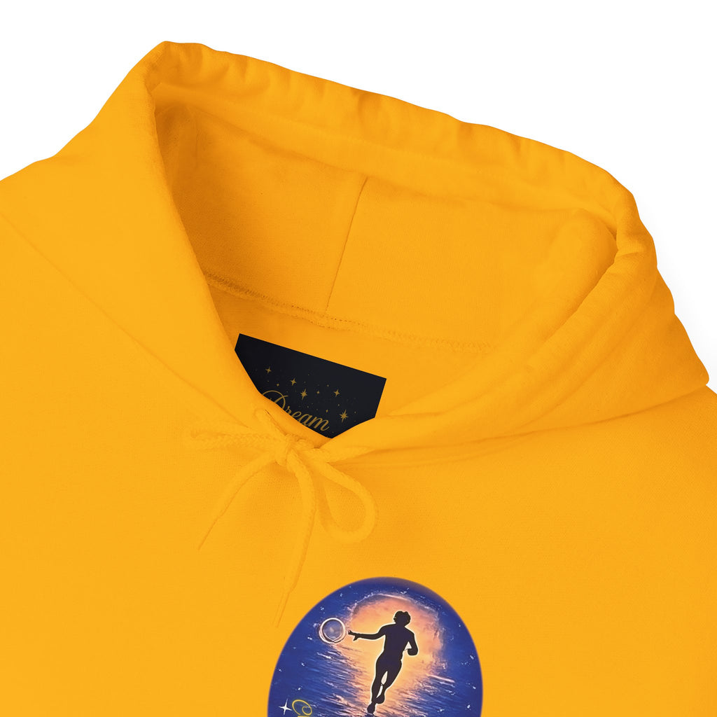 Chase Your Dreams Hooded Sweatshirt. Heavy Blend, Inspirational and Motivational Apparel, Gift for Dreamers, Creative Expression Wear