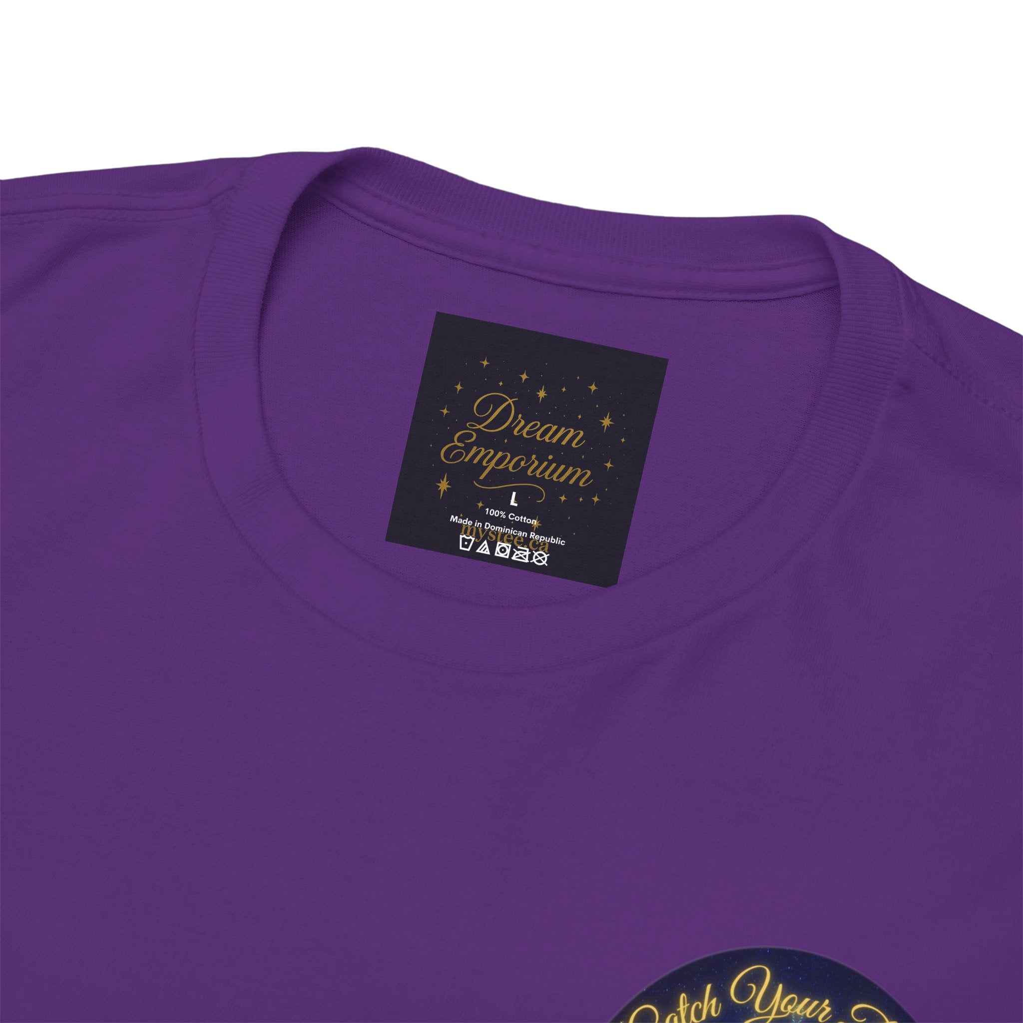 Catch Your Dreams – Dreamcatcher Back-Print Tee, Inspirational and Motivational Apparel, Gift for Dreamers, Creative Expression Wear