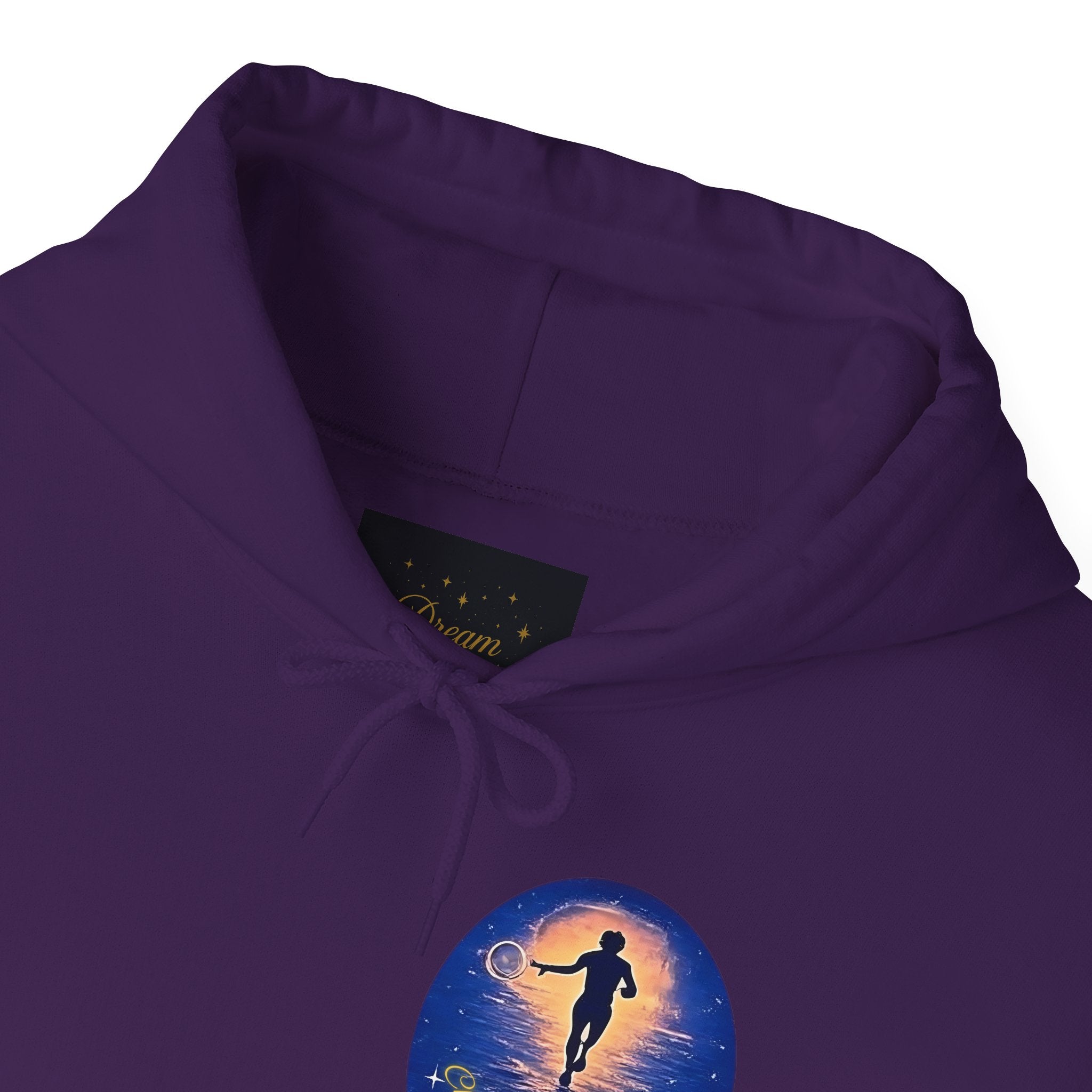 Chase Your Dreams Hooded Sweatshirt. Heavy Blend, Inspirational and Motivational Apparel, Gift for Dreamers, Creative Expression Wear