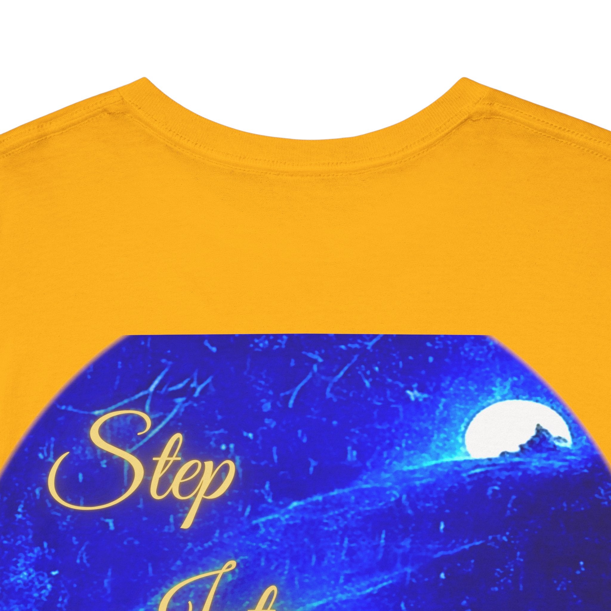 Dreamy Inspiration Tee — “Step Into Your Dreams” Motivational Shirt. Inspirational and Motivational Apparel, Gift for Dreamers, Creative Expression Wear