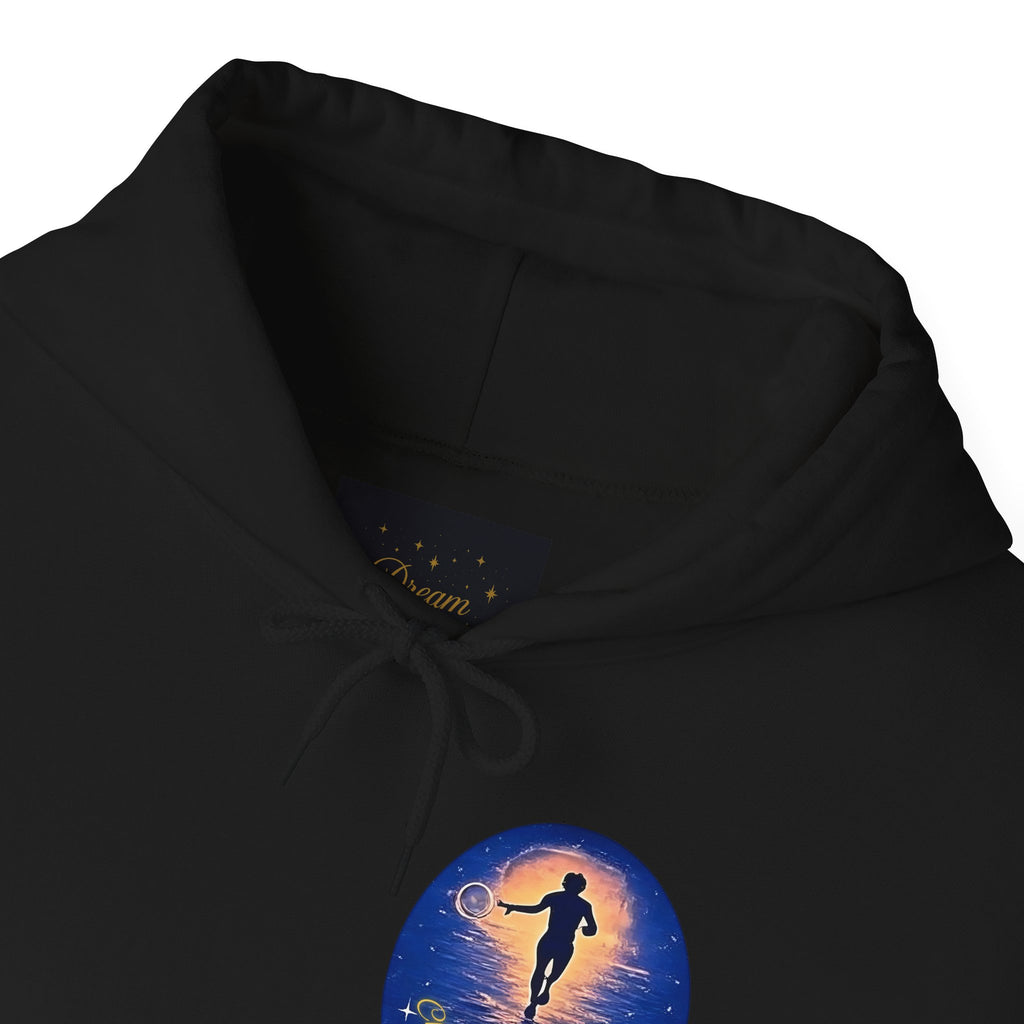 Chase Your Dreams Hooded Sweatshirt. Heavy Blend, Inspirational and Motivational Apparel, Gift for Dreamers, Creative Expression Wear