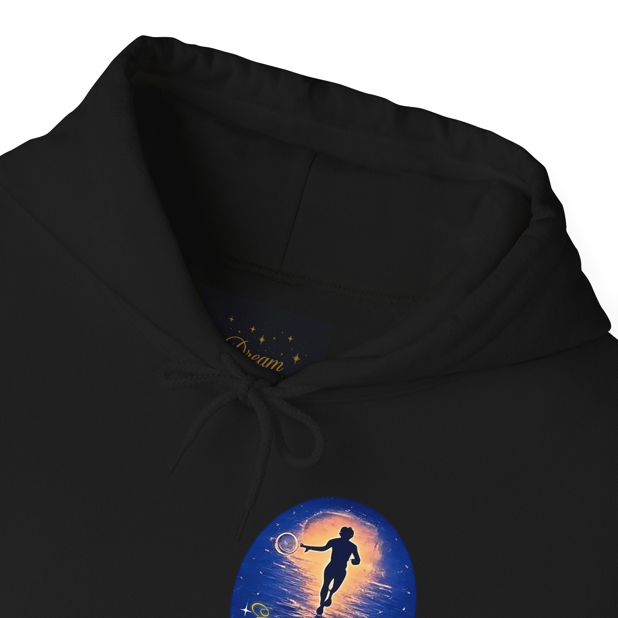 Chase Your Dreams Hooded Sweatshirt. Heavy Blend, Inspirational and Motivational Apparel, Gift for Dreamers, Creative Expression Wear