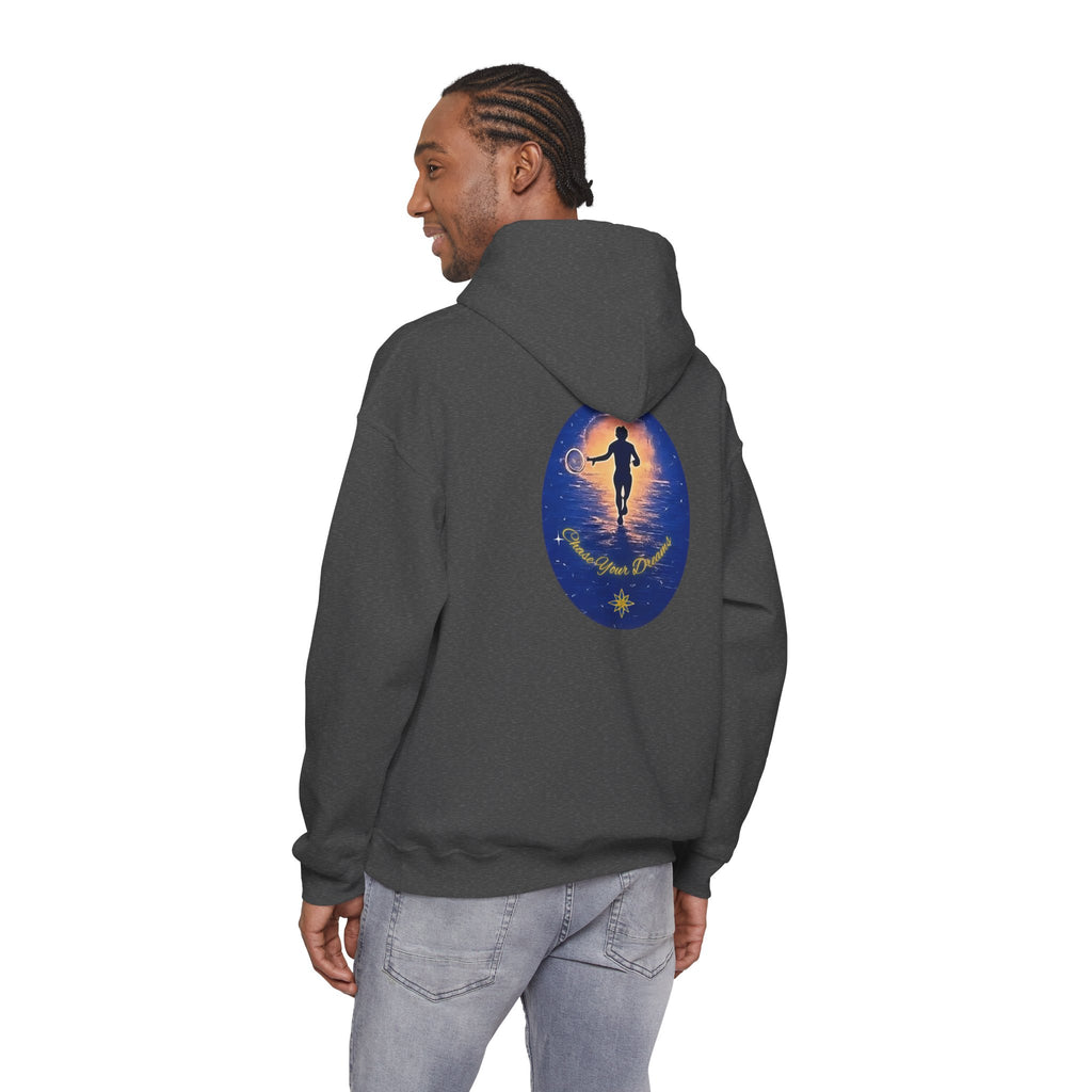 Chase Your Dreams Hooded Sweatshirt. Heavy Blend, Inspirational and Motivational Apparel, Gift for Dreamers, Creative Expression Wear
