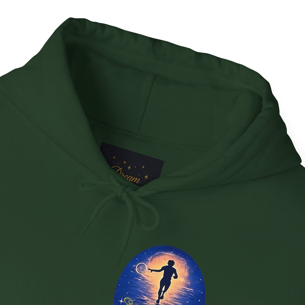 Chase Your Dreams Hooded Sweatshirt. Heavy Blend, Inspirational and Motivational Apparel, Gift for Dreamers, Creative Expression Wear