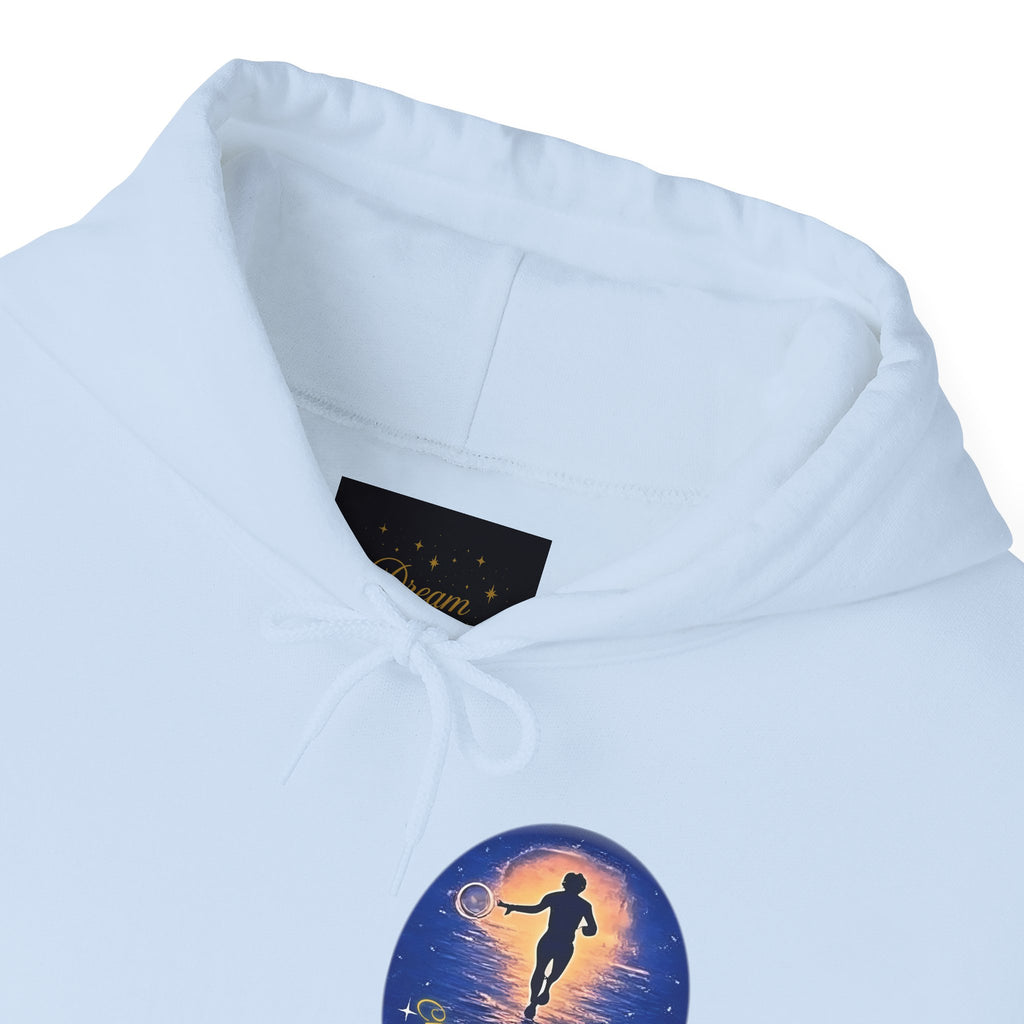 Chase Your Dreams Hooded Sweatshirt. Heavy Blend, Inspirational and Motivational Apparel, Gift for Dreamers, Creative Expression Wear