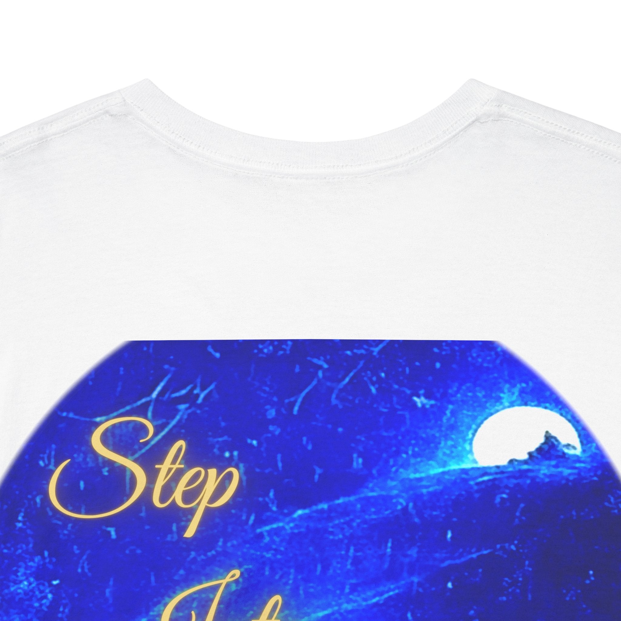 Dreamy Inspiration Tee — “Step Into Your Dreams” Motivational Shirt. Inspirational and Motivational Apparel, Gift for Dreamers, Creative Expression Wear