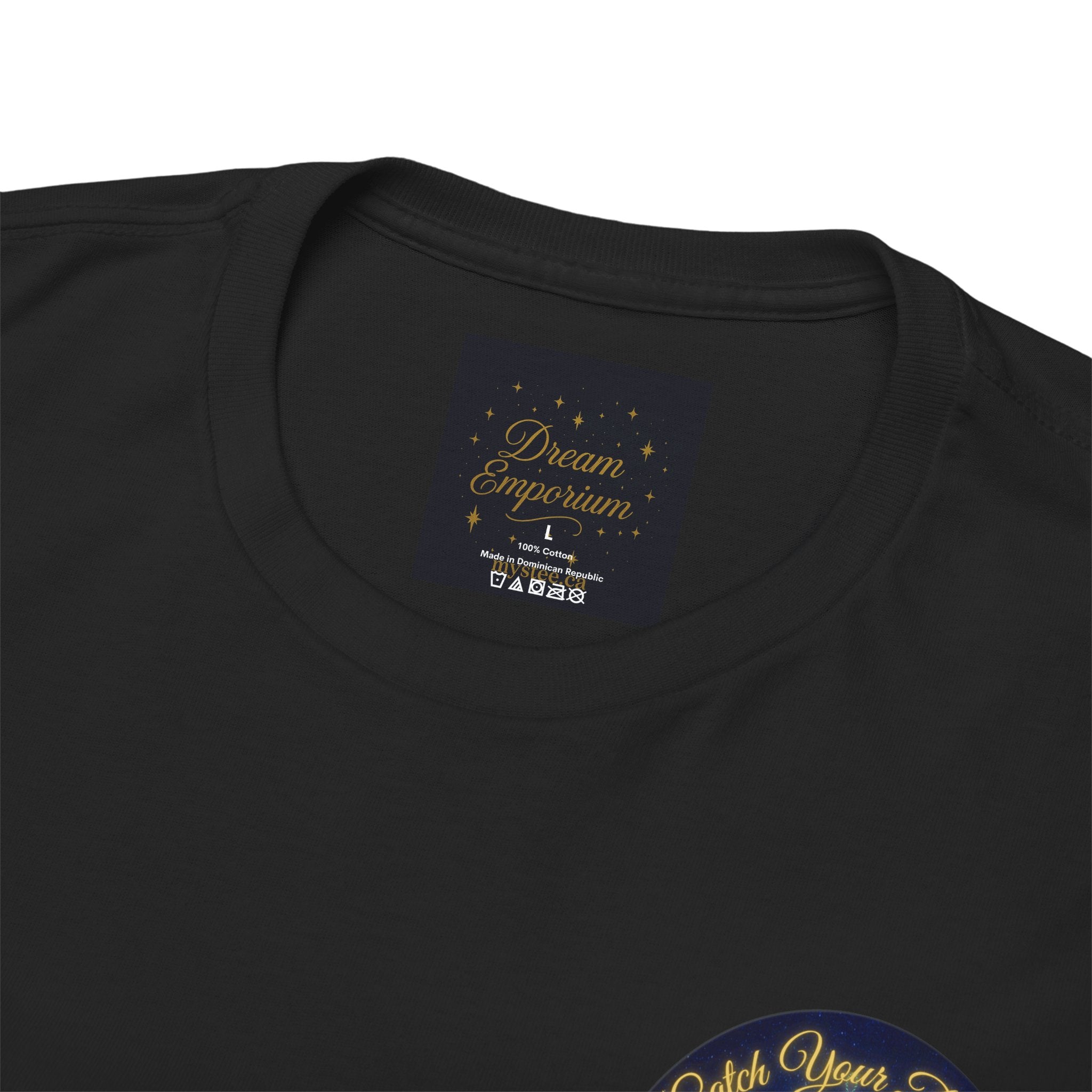 Catch Your Dreams – Dreamcatcher Back-Print Tee, Inspirational and Motivational Apparel, Gift for Dreamers, Creative Expression Wear