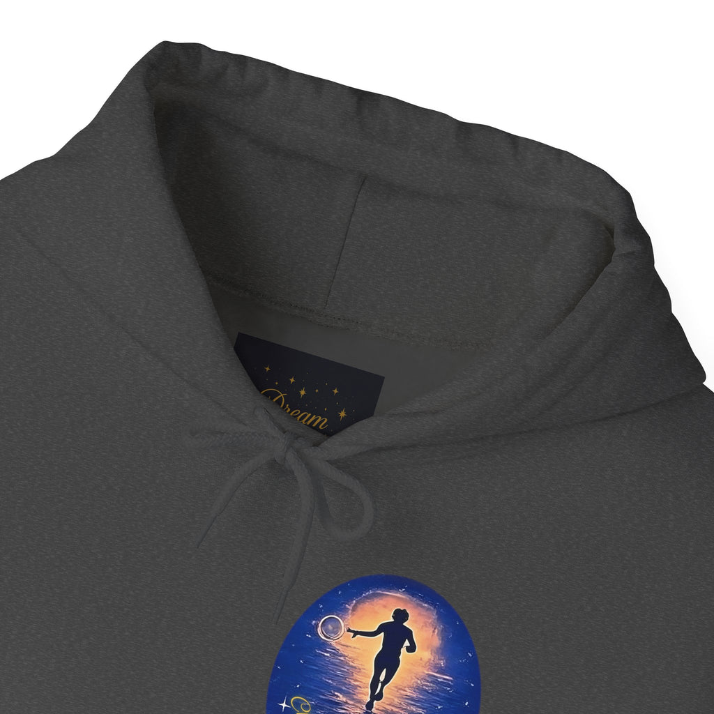Chase Your Dreams Hooded Sweatshirt. Heavy Blend, Inspirational and Motivational Apparel, Gift for Dreamers, Creative Expression Wear