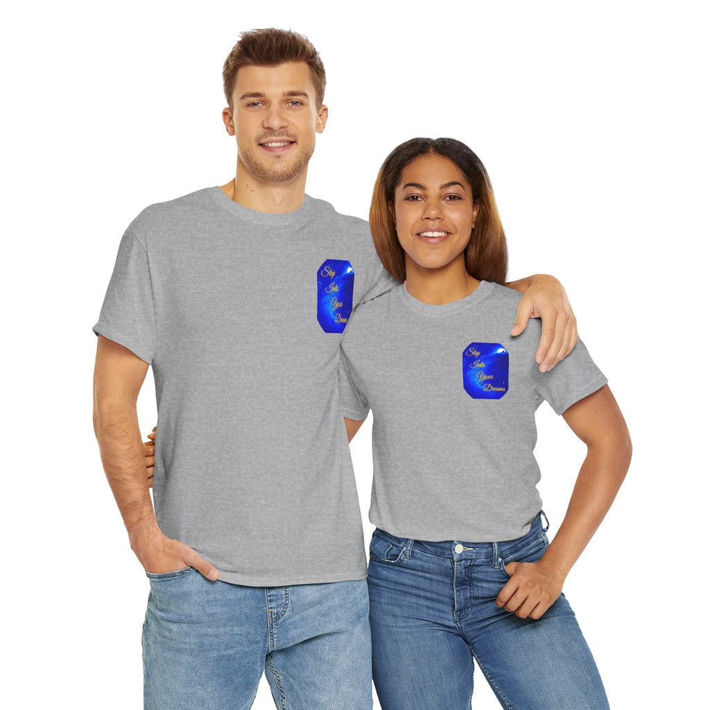 Dreamy Inspiration Tee — “Step Into Your Dreams” Motivational Shirt. Inspirational and Motivational Apparel, Gift for Dreamers, Creative Expression Wear