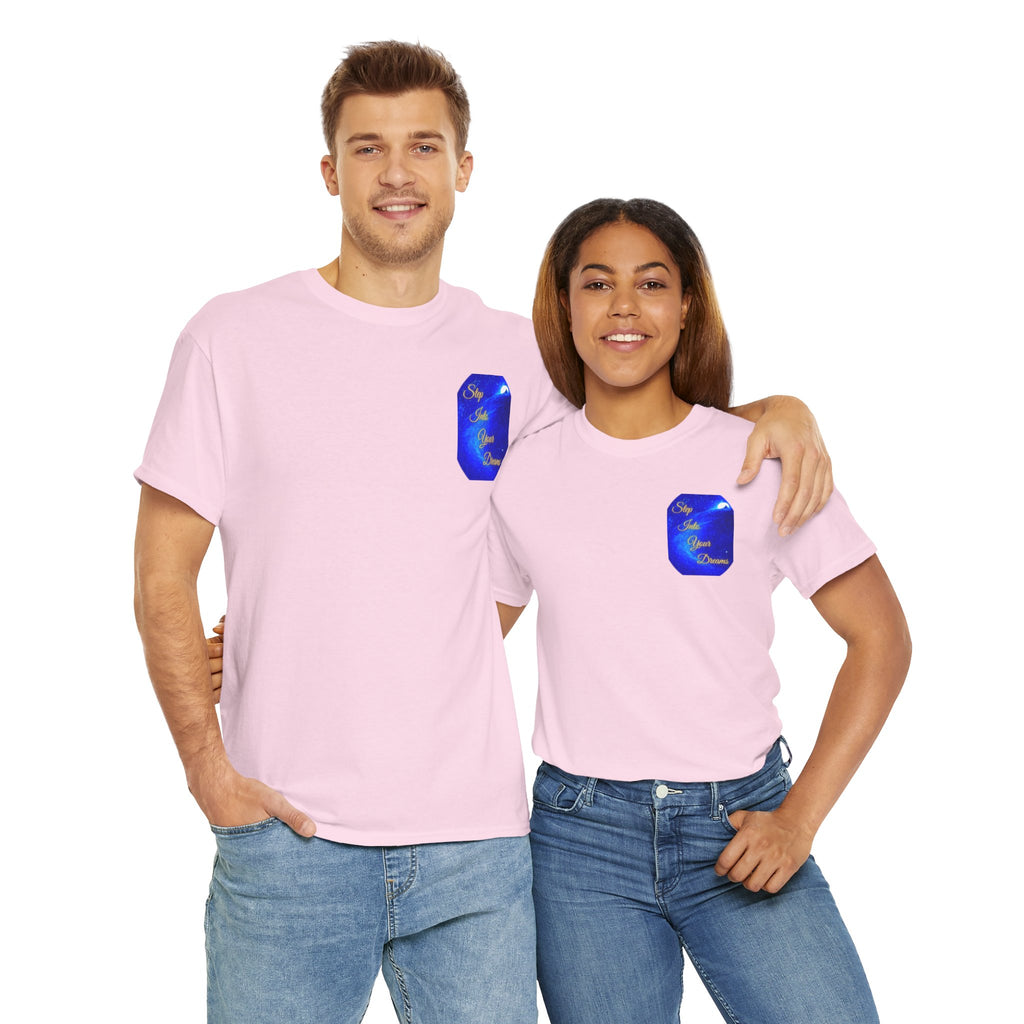 Dreamy Inspiration Tee — “Step Into Your Dreams” Motivational Shirt. Inspirational and Motivational Apparel, Gift for Dreamers, Creative Expression Wear